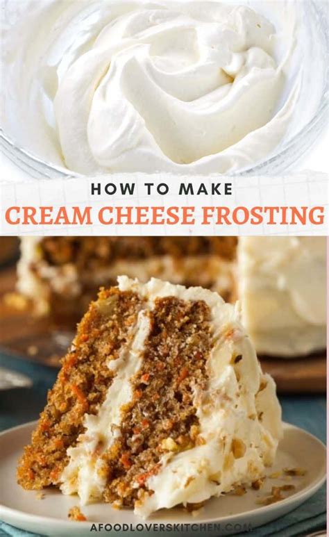 Fluffy Cream Cheese Frosting A Food Lovers Kitchen