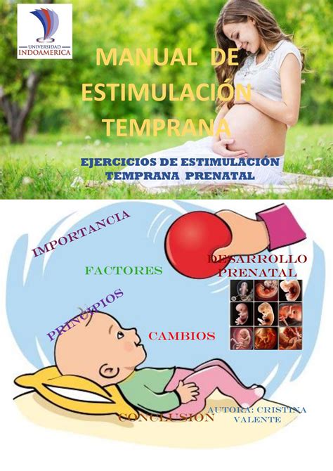 Manual De EstimulaciÓn Temprana Prenatal By Cristina Valente Issuu