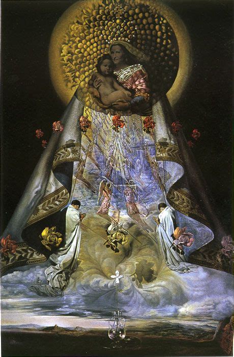 Painting By Dali The Virgin Of Guadalupe Dali Art Salvador Dali Art