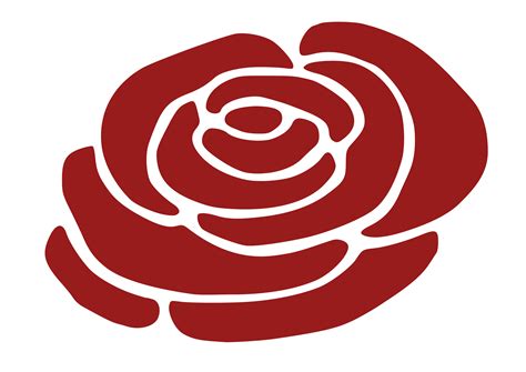 Rose Silhouette Clip Art Rose Vector Png Download 24001697 Free
