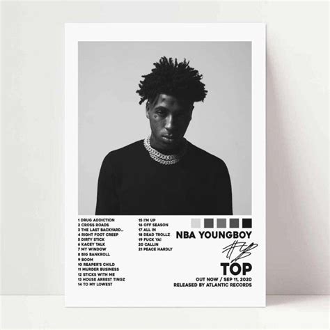 Nba Youngboy Top Album Poster