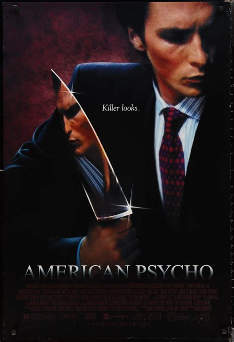 American Psycho Vintage Us Movie Poster