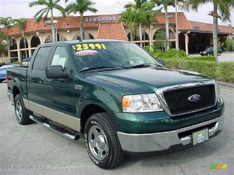2007 Forest Green Metallic Ford F150 Xlt Supercrew 25891042 Photo 6