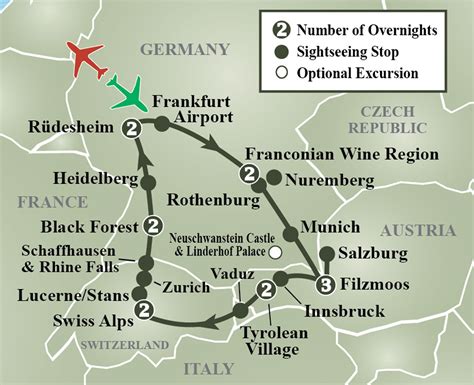 Germany Austria And Switzerland Tour Itinerary Detail Image Tours