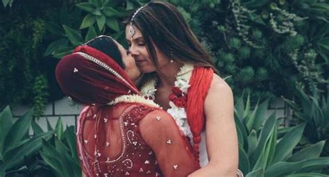 In Pics First Indo Us Lesbian Couple Is Adorable News Nation