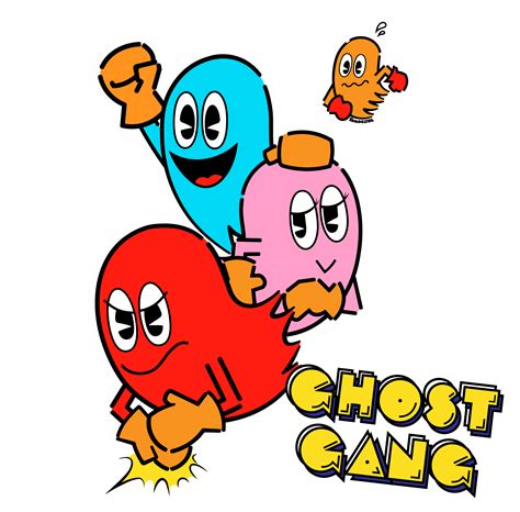 Pac Man Ghost Gang By Friedclyde On Newgrounds