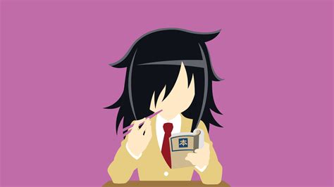 Anime Watamote Hd Wallpaper By Carionto