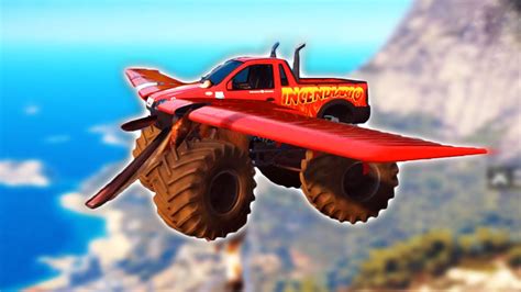 Flying Monster Truck Just Cause 3 Mods Youtube