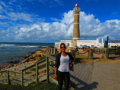 Faro En La Barra De Jose Ignacio Uruguay Punta Del Este Fotografias