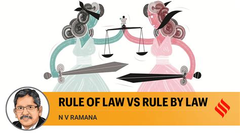 Cji N V Ramana Rule Of Law Vs Rule By Lawindian Express