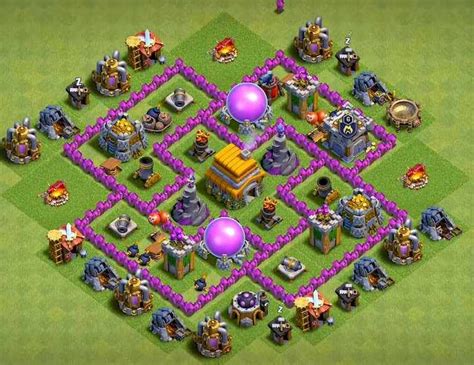 121 Best TH6 Base Links New 2024 Anti Everything Clash Of