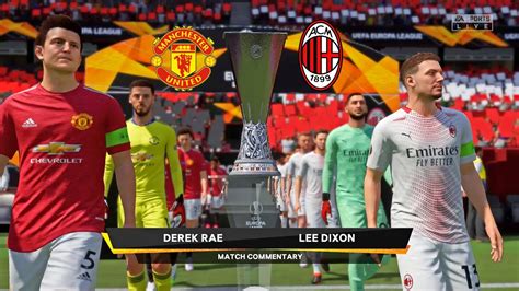 Ac milan vs manchester united team. FIFA 21 | Manchester United vs AC Milan - Final Europa ...