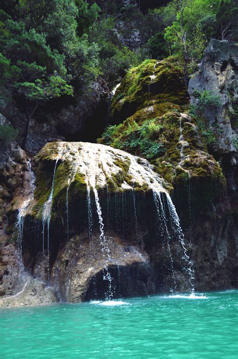 Waterfall In Verdon Gorge France
