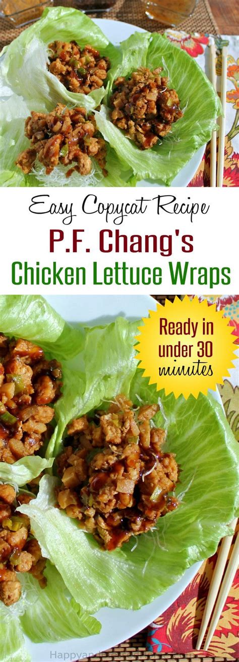 Win 10000 Recipe Contest And Pf Changs Chicken Lettuce
