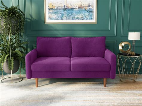 Koby Home Sectional Sofa 58" Loveseat Couch Sofas Couches for Living