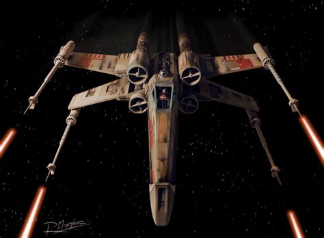 X Wing Revisited Red 5 By Hikaru84 On Deviantart