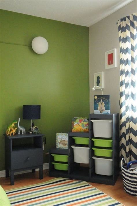 When considering boy's bedroom ideas for small rooms, turn to light blue as its airy shade makes a space look bigger. 50+ Cool Green Bedroom Paint Ideas for Boy | Boy room ...