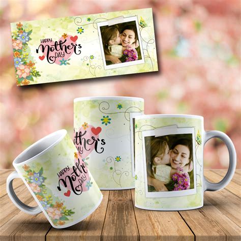 30 Mug Template Design Mothers Day With Photo Sublimation Etsy