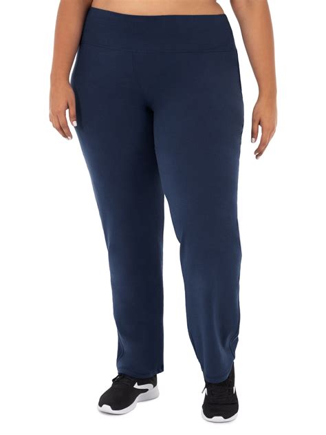 athletic works athletic works women s plus size core active relaxed fit pants