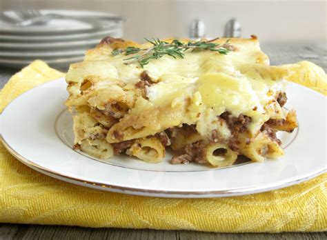 Hungry Couple Pastitsio Greek Lasagna