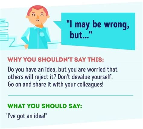 12 Things You Should Never Say At Work Instead Say This