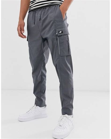 Nike Cargo Sweatpants In Gray For Men Lyst
