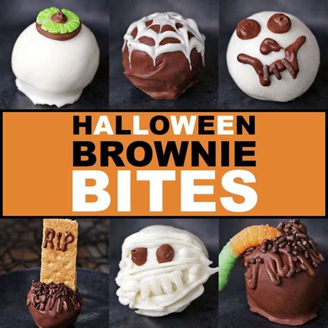 Halloween Box Brownie Bites Brownie Bites Brownie Bites Recipe