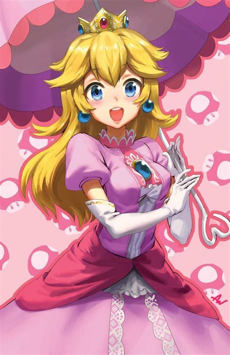 Princess Peach Peach Mario Super Mario Art Princess Toadstool