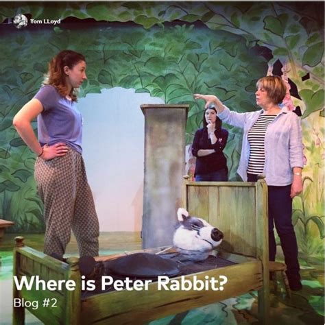 New Blog Reporting From Where Is Peter Rabbit Rehearsals Exciting