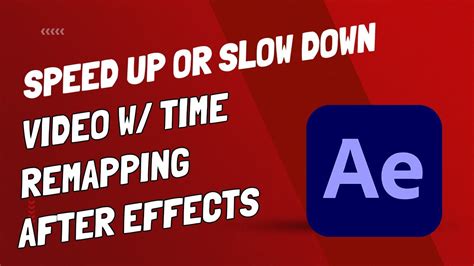 How To Speed Up And Slow Down Footage Easily Time Remapping After