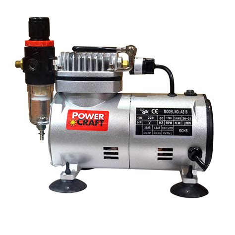 Powercraft Oil Less Mini Air Compressor Pacmac As 18 2 Tools From Us