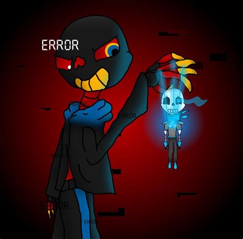 Errorsans And Blueberry Sans By Ghosheart On Deviantart Error Sans