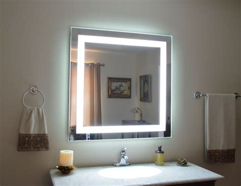 Okay, so i realize this doesn't directly relate to fitness, but i had to post about it for a couple of reasons. MAM84040 40" x 40" lighted vanity mirror, wall mounted ...