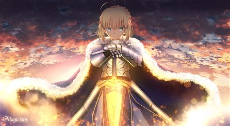 Saber Fatestay Night Wallpapers Wallpaper Cave