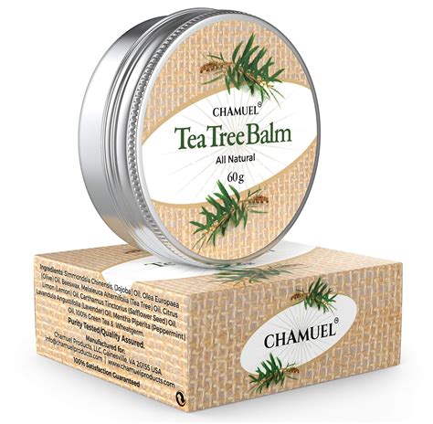 Tea Tree Oil Balm 100 All Natural Great Cream For Soothing Skin