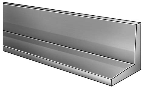 Grainger Approved 8 Ft 6061 Aluminum Angle Stock 90° 14 In Thick 2