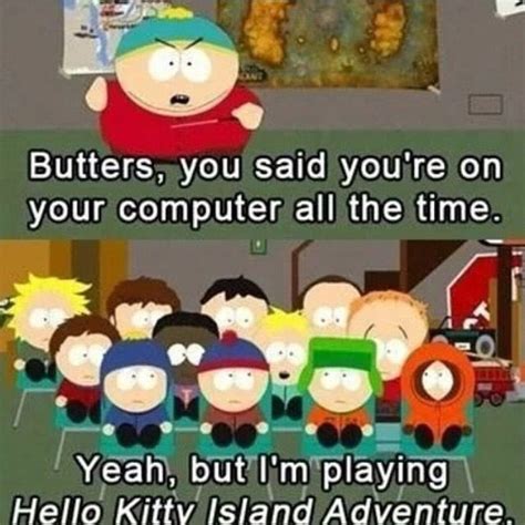 Lol Butters South Park Funny South Park Quotes Best Of South Park