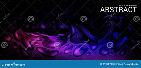 Vector Dark Purple Horizontal Abstract Background The Effect Of A