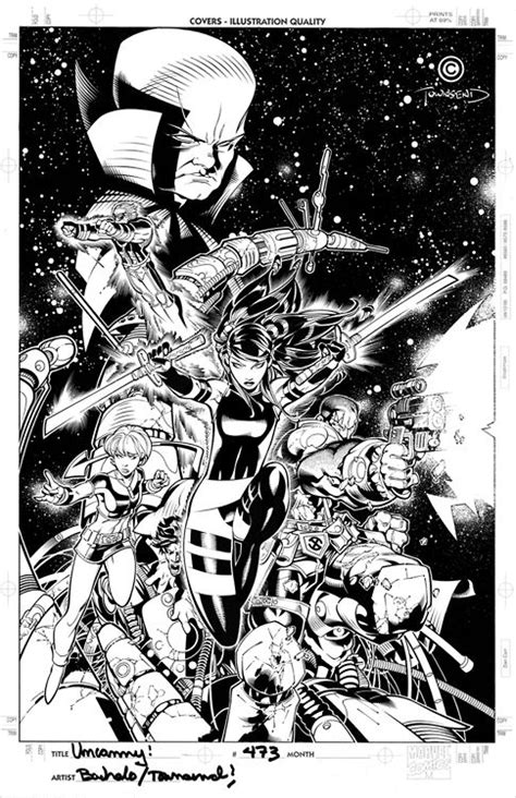 Uncanny X Men Cover Art By Chris Bachalo Tim Townsend Comic Book Drawing Xmen Art