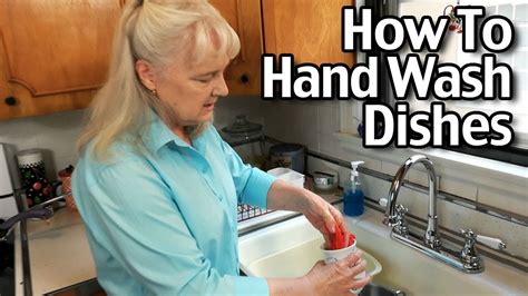 How To Wash Dishes By Hand Wash Dishes Efficiently Using Less Water