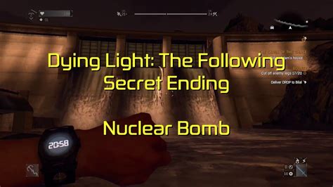 The following blueprint locations screenshots guide for roast blast, ice cream, stiff stick, bad plug, super molotov, flame together with various materials, they are used to craft unique weapons, upgrades and items. Dying Light: The Following Secret Ending - Nuclear Warhead (Walkthrough) - YouTube