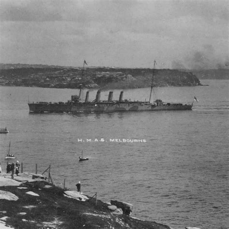A Panoramic Framed Photograph Of The Arrival Of The Australian Fleet In