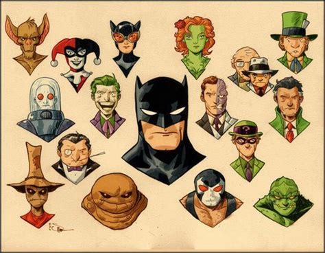 Batman Villains Can You Name Them All Batman Pinterest Design