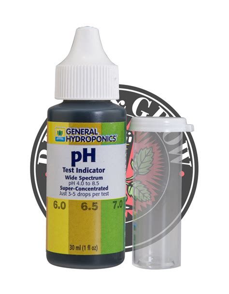 General Hydroponics GH PH Test Kit Brew Grow Hydroponics And