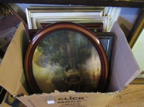 Box Of Pictures And Prints Hartleys Auctioneers And Valuers