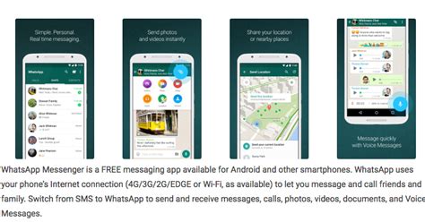 Whatsapp Messenger For Android Phone Travelaca