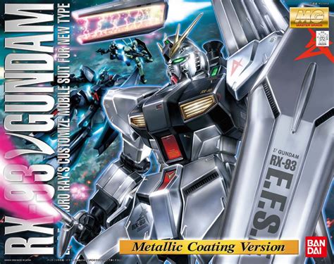 Bandai Gun68547 Gunpla Mg 1100 Gundam Nu Ver Ka Mechanic Clear