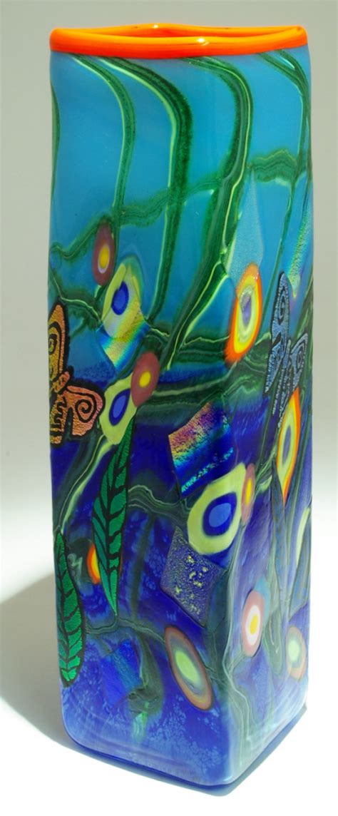 Art Glass Vase From Kela S A Glass Gallery On Kauaii