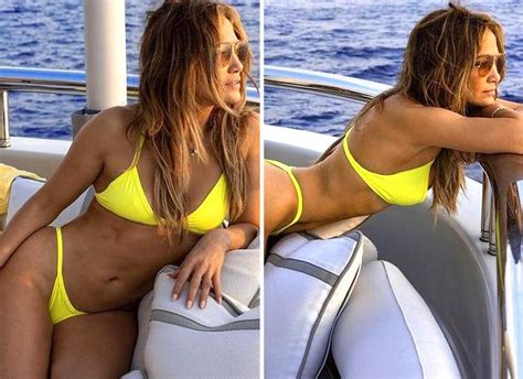 After 52nd Birthday Jennifer Lopez Flaunts Her Envious Curves In Sexy