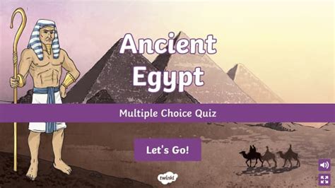 ancient egypt interactive quiz